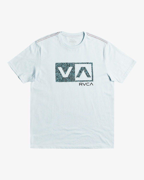 0 Balance Box - Short Sleeve T-Shirt for Men Blue C1SSRCRVP2 RVCA
