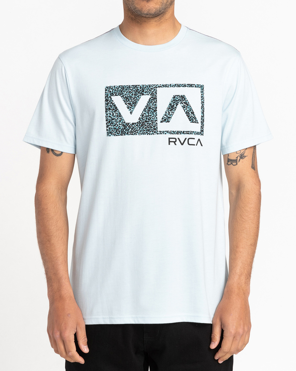 2 Balance Box - Short Sleeve T-Shirt for Men Blue C1SSRCRVP2 RVCA