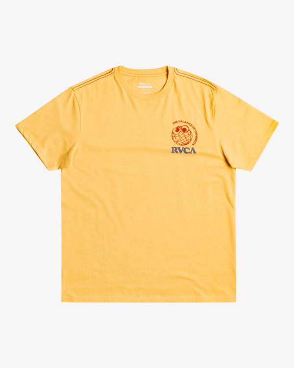 0 Pet Cactus - Camiseta de manga corta para Hombre Amarillo C1SSRDRVP2 RVCA