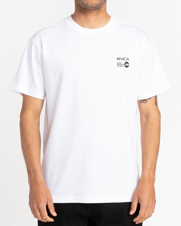 2 George Thompson Psychic Hotline - T-Shirt für Männer Weiss C1SSRNRVP2 RVCA