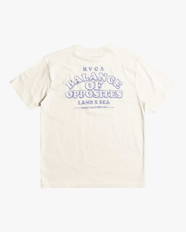 1 Landseer - Short Sleeve T-Shirt for Men White C1SSRURVP2 RVCA