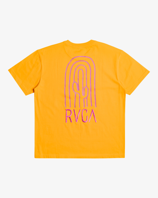 1 Hi Dez - Short Sleeve T-Shirt for Men Yellow C1SSRVRVP2 RVCA