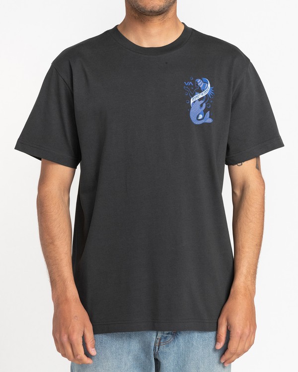 2 Martin Ander Save Our Souls - Short Sleeve T-Shirt for Men Black C1SSRYRVP2 RVCA