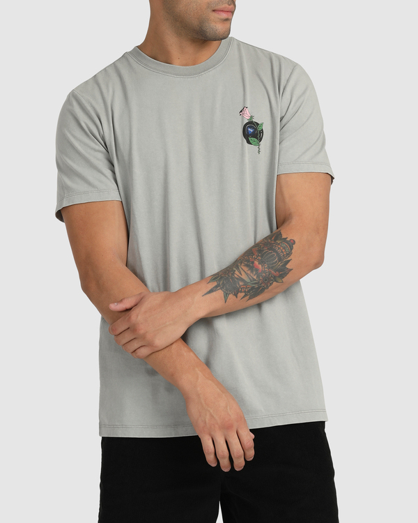 6 Luke Pelletier X Kristen Liu Wong - Short Sleeve T-Shirt for Men Blue C1SSSMRVP2 RVCA