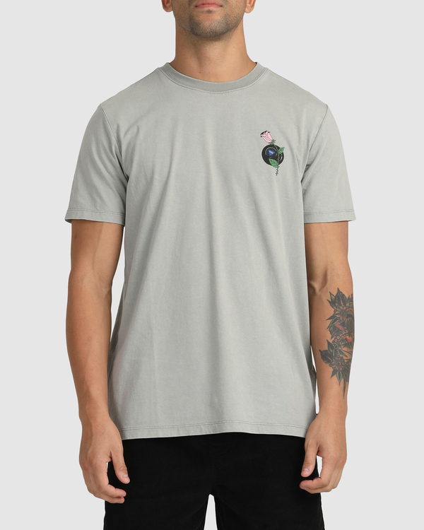 7 Luke Pelletier X Kristen Liu Wong - Short Sleeve T-Shirt for Men Blue C1SSSMRVP2 RVCA