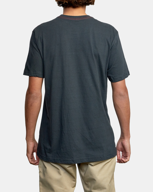 3 Small RVCA - T-Shirt for Men Black C1SSSRRVP2 RVCA