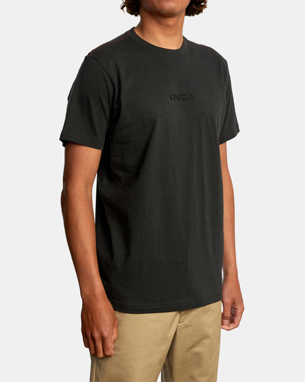 6 Small RVCA - T-Shirt for Men Black C1SSSRRVP2 RVCA