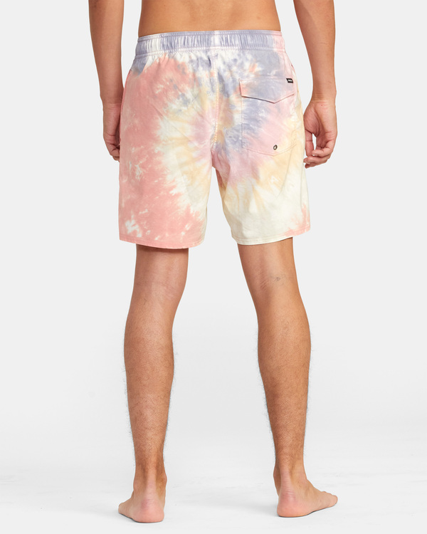 2 Manic - Calções de banho elásticos para Homem Azul C1VORCRVP2 RVCA
