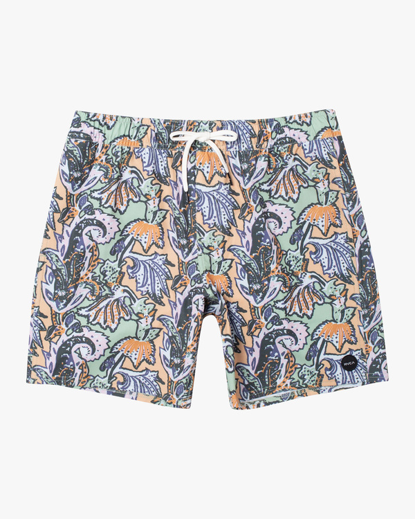 0 Daily - Elastic Swim Shorts for Men Blue C1VORERVP2 RVCA