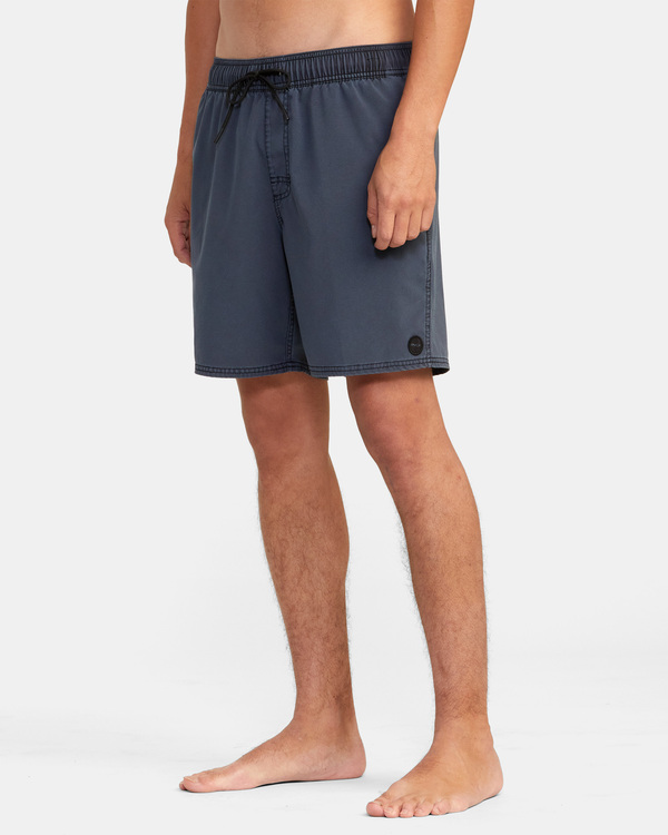 4 VA Pigment - Beachshort elastici da Uomo White C1VORGRVP2 RVCA