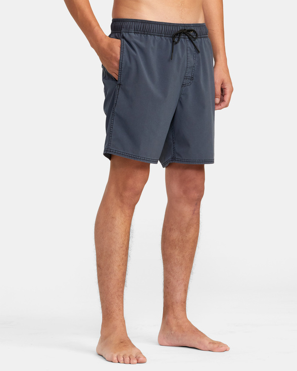 6 VA Pigment - Beachshort elastici da Uomo White C1VORGRVP2 RVCA