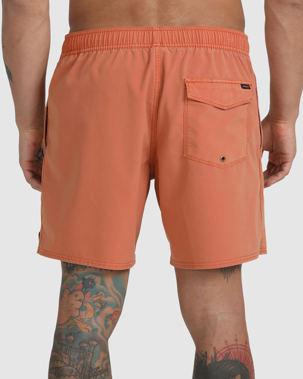 8 VA Pigment - Short de bain pour Homme Marron C1VORGRVP2 RVCA