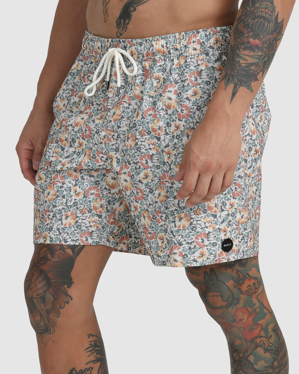 5 Barnes - Short de bain pour Homme Blanc C1VORHRVP2 RVCA