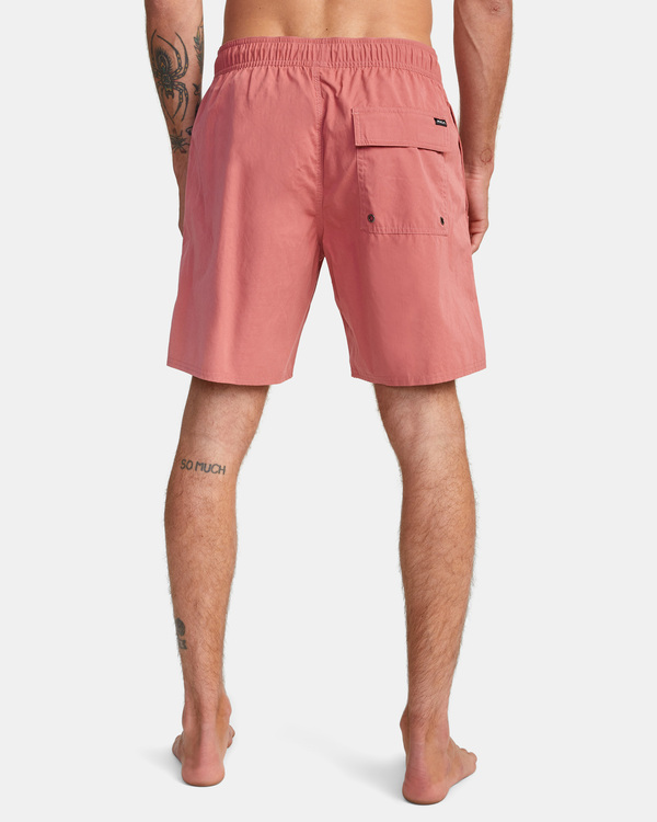 2 Opposites - Elastic Swim Shorts for Men Blue C1VORXRVP2 RVCA