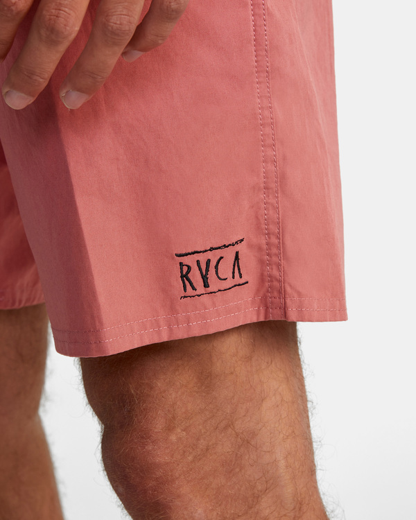 3 Opposites - Elastic Swim Shorts for Men Blue C1VORXRVP2 RVCA
