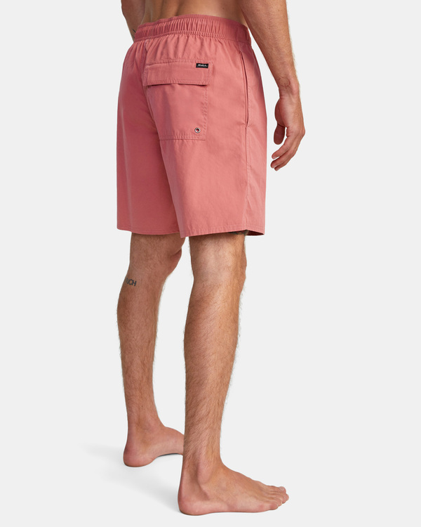 5 Opposites - Elastic Swim Shorts for Men Blue C1VORXRVP2 RVCA