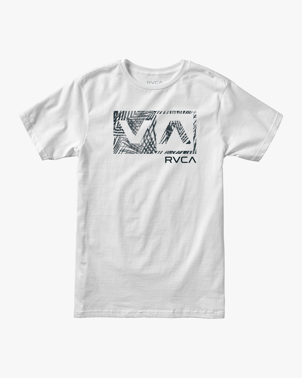 0 Balance Box - Short Sleeve T-Shirt for Boys 8-16 White C2SSRARVP2 RVCA