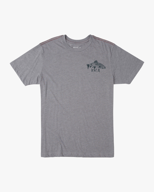 0 Ben Horton Downstream - Camiseta de manga corta para Chicos 8-16 Gris C2SSRGRVP2 RVCA