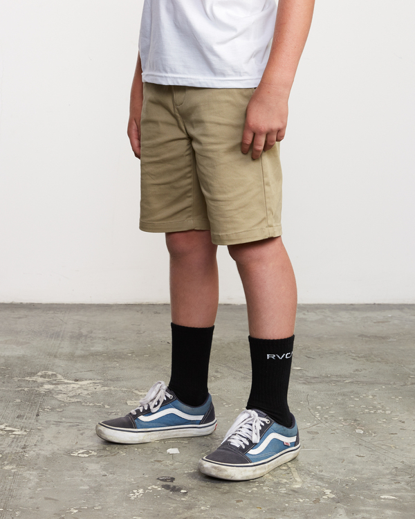 3 Weekday Stretch - Shorts für Jungen 8-16 Beige C2WKRARVP2 RVCA
