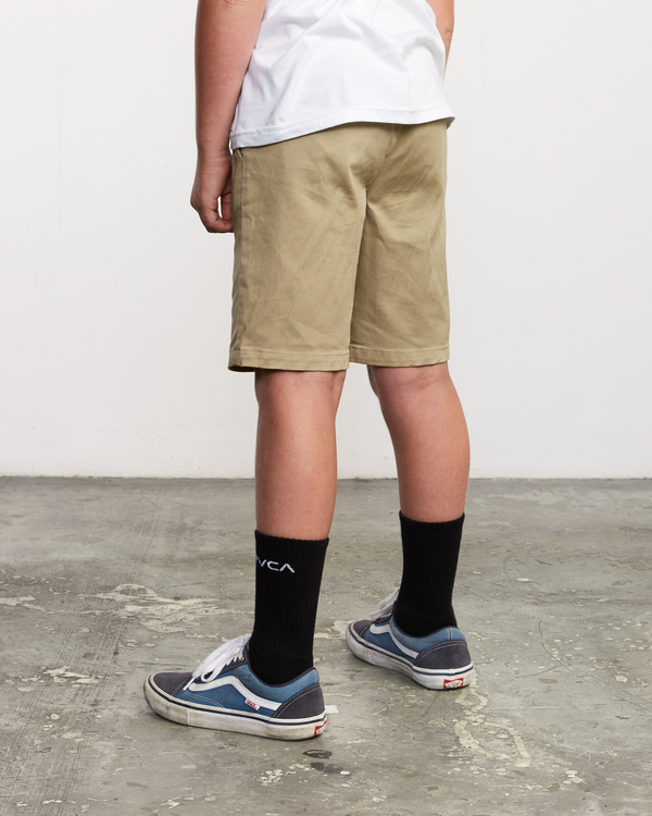 4 Weekday Stretch - Shorts für Jungen 8-16 Beige C2WKRARVP2 RVCA