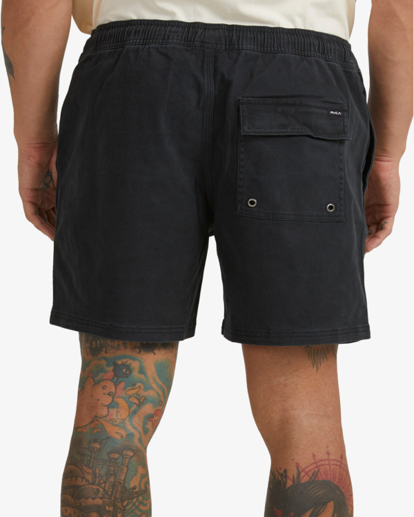 8 Escape Elastic - Shorts f&uuml;r Jungen 8-16 Schwarz C2WKRCRVP2 RVCA