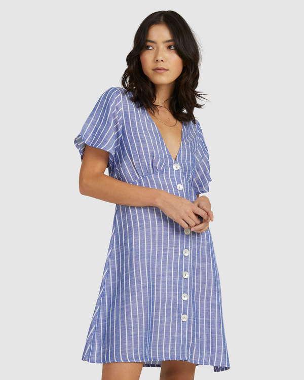 4 NAUTYCAL JAYNE DRESS Blue C3DRRXRVP2 RVCA