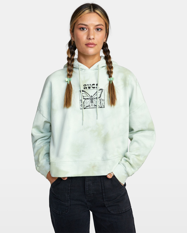 0 In The Air Venice - Felpa con cappuccio da Donna  C3HORBRVP2 RVCA