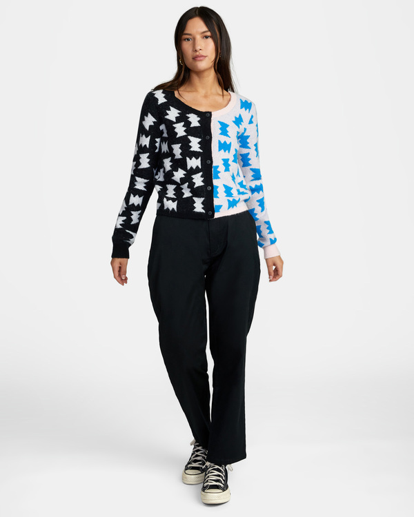 3 Luke Pelletier X Kristen Liu Wong Inverted - Cardigan for Women  C3JPRARVP2 RVCA