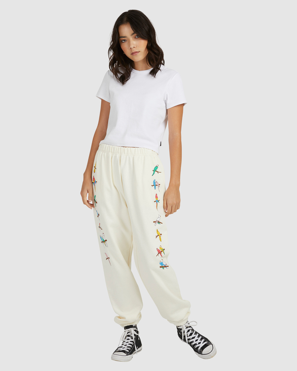 1 Luke Pelletier X Kristen Liu Wong Parrot Ice - Trousers for Women  C3PTRARVP2 RVCA