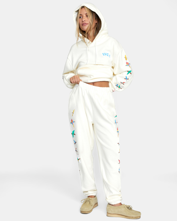 7 Luke Pelletier X Kristen Liu Wong Parrot Ice - Trousers for Women  C3PTRARVP2 RVCA