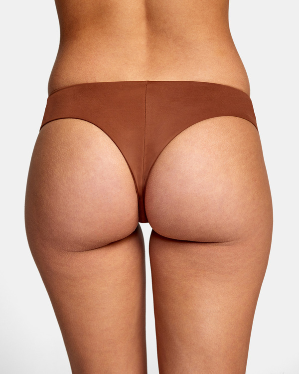 7 Camille Rowe Camille Boy Short - Braguita de bikini de cobertura reducida para Mujer  C3SBRORVP2 RVCA