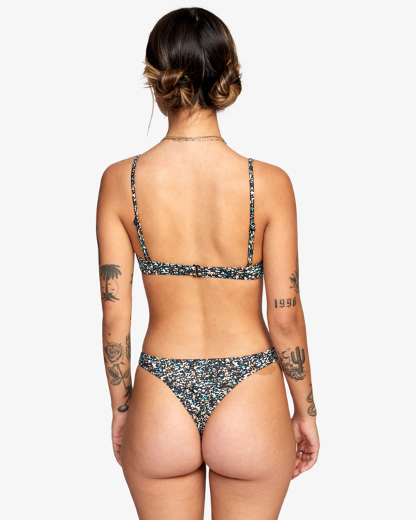 0 No Matter Skimpy French - Cheeky Coverage Bikini Bottoms for Women Gray C3SBRXRVP2 RVCA