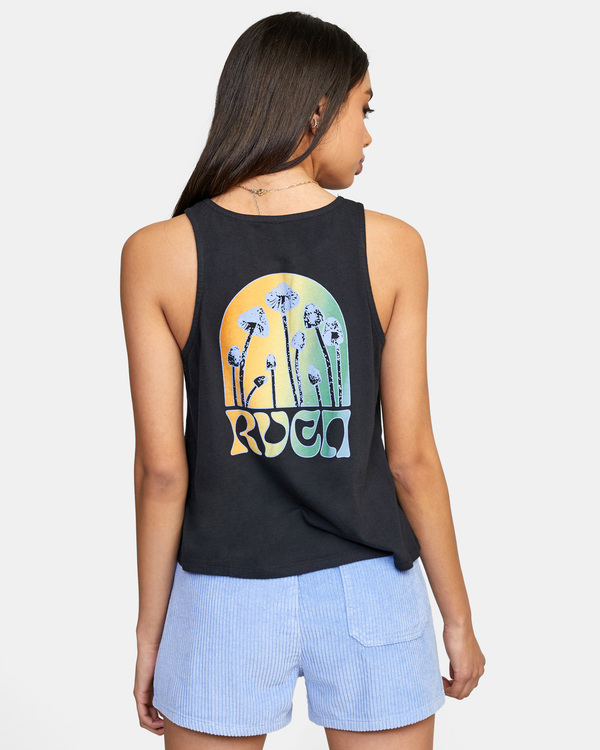 1 Dream Field - Camiseta sin mangas para Mujer  C3SGRBRVP2 RVCA