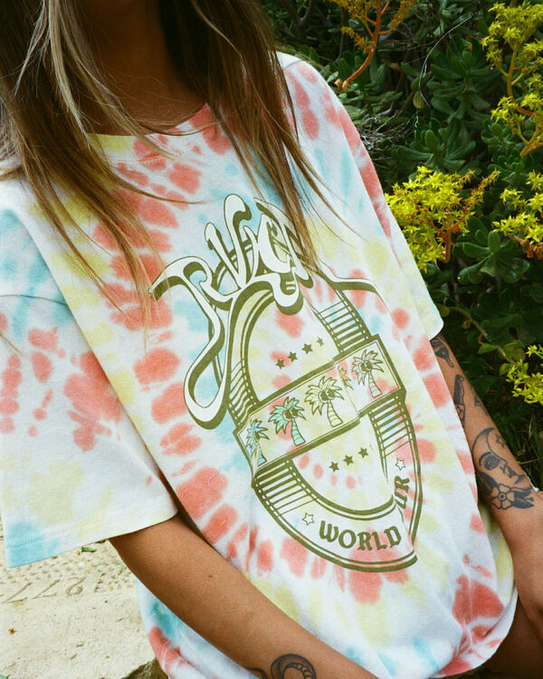 0 World Tour - T-Shirt für Frauen  C3SSRERVP2 RVCA