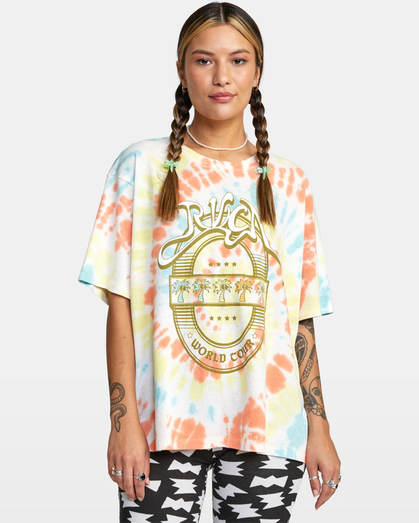 1 World Tour - T-Shirt für Frauen  C3SSRERVP2 RVCA
