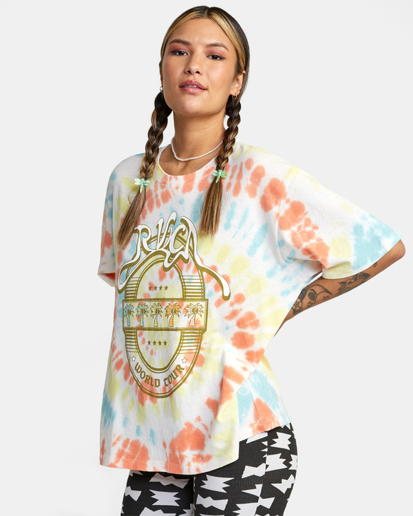 5 World Tour - T-Shirt für Frauen  C3SSRERVP2 RVCA