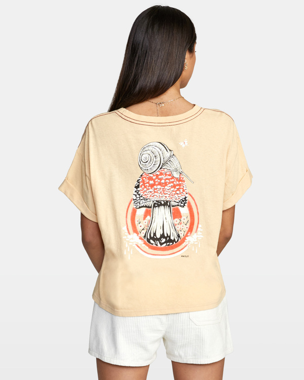1 Land Snail - Short Sleeve T-Shirt for Women  C3SSRFRVP2 RVCA