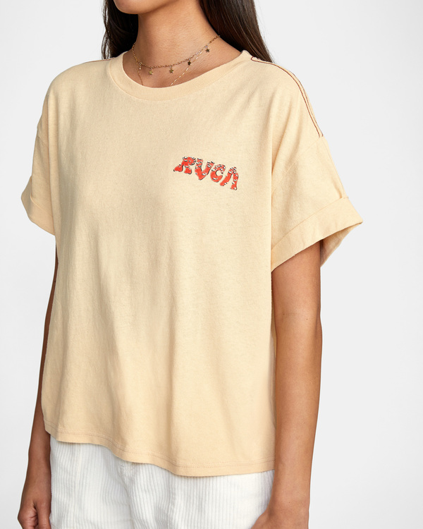 2 Land Snail - Short Sleeve T-Shirt for Women  C3SSRFRVP2 RVCA