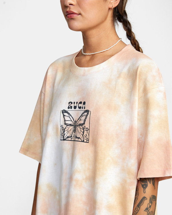 2 In The Air - T-shirt manches courtes pour Femme Orange C3SSRGRVP2 RVCA