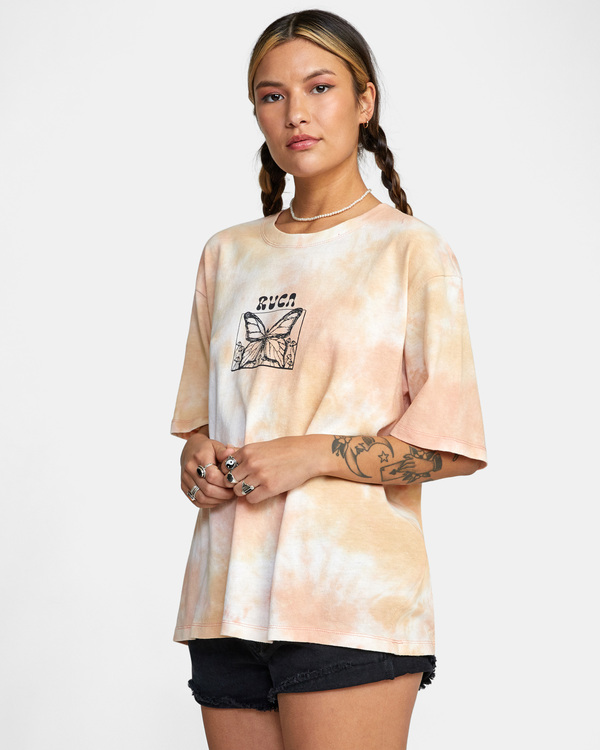 4 In The Air - T-shirt manches courtes pour Femme Orange C3SSRGRVP2 RVCA