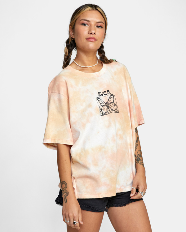 5 In The Air - T-shirt manches courtes pour Femme Orange C3SSRGRVP2 RVCA