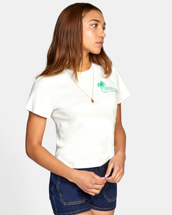 6 Camille Rowe Magazine - Short Sleeve T-Shirt for Women  C3SSRVRVP2 RVCA