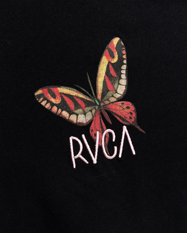 2 Andrea Wan Flora - Short Sleeve T-Shirt for Women Black C3SSSCRVP2 RVCA