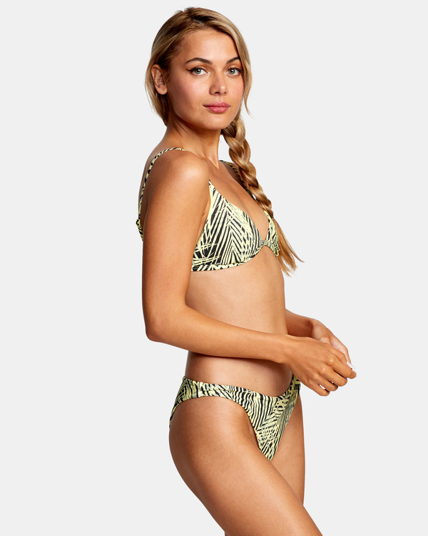 4 Palms - Triangle Bikini Top for Women Yellow C3STRKRVP2 RVCA