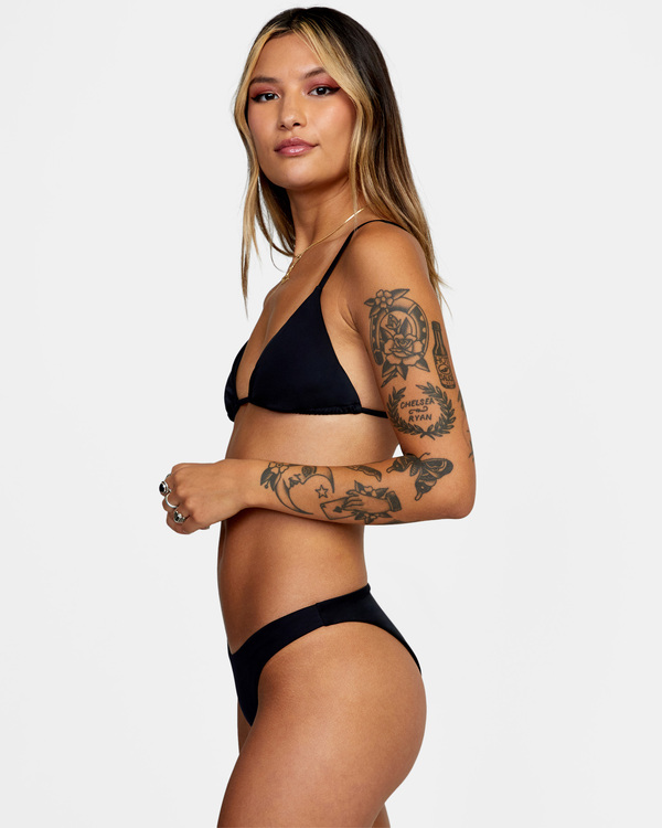 3 Solid - Top de bikini triangular para Mujer  C3STRWRVP2 RVCA