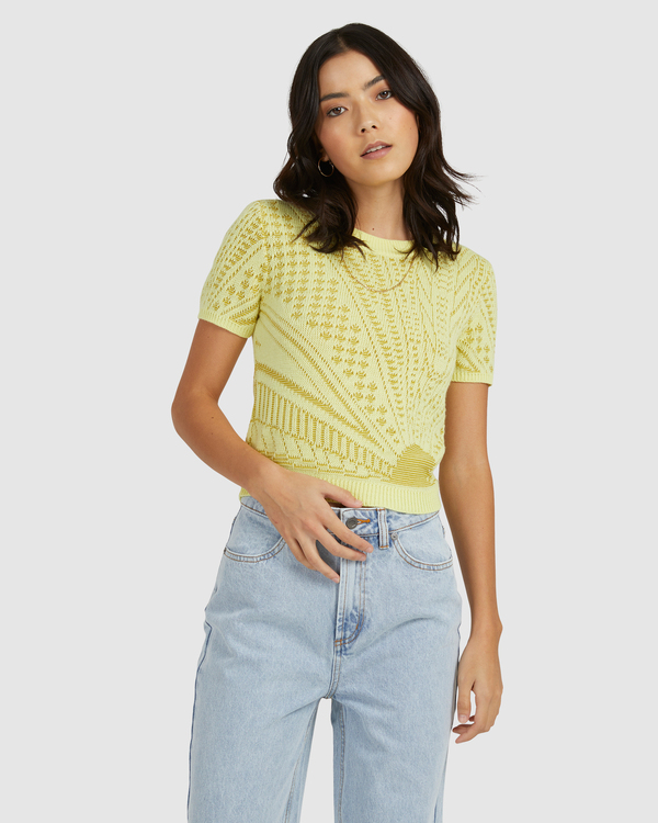 3 Sunset - Sweatshirt for Women Green C3TPRGRVP2 RVCA