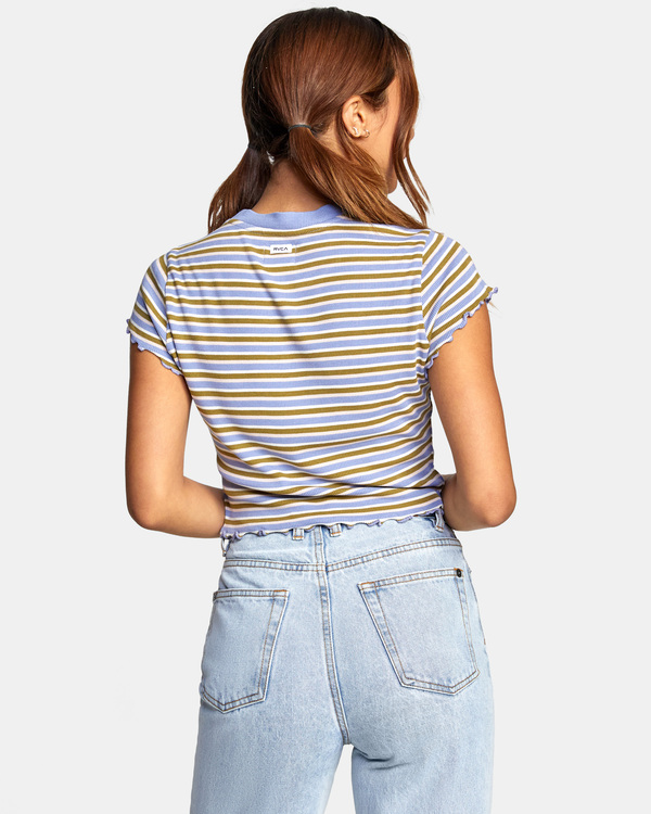 1 Classmate - Short Sleeve Top for Women Grey C3TPRHRVP2 RVCA