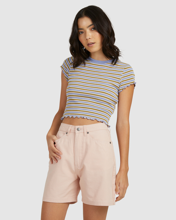 1 Coco - Shorts f&uuml;r Frauen Blau C3WKRORVP2 RVCA