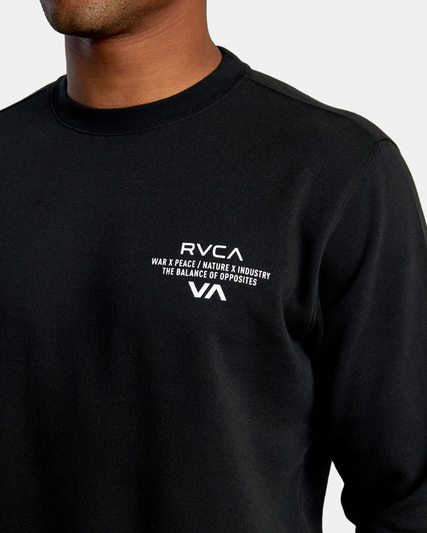 2 Hang Up Sport - Sweatshirt for Men Black C4CRWBRVP2 RVCA