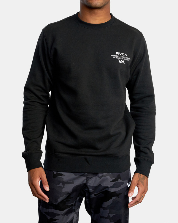 0 Hang Up Sport - Sweatshirt for Men Black C4CRWBRVP2 RVCA